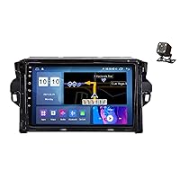 Android 11.0 Head Unit Double Din Car Stereo Sat Nav for Toyota Fortuner 2015-2020 9'' MP5 Multimedia Video Player FM Receiver Support 4G 5G WiFi SWC Carplay