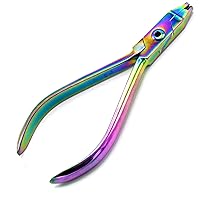 Dental Crimping Pliers Multi-Color Orthodontic Crimpable Ball Hook Lab Pliers