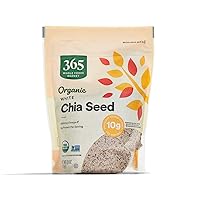 Organic White Chia Seed, 15 Ounce