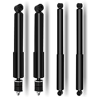 Shocks,OCPTY Front Rear Shock Absorbers Struts Fits 1994 1995 1996 1997 1998 1999 2000 2001 2002 for Dodge Ram 2500,1994 1995 96 for Dodge Ram 1500 Pack of 4 344372 37102 344365 37103 Auto Shocks Sets