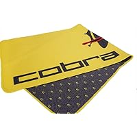 COBRA Golf 2021 Men's C Towel (Black, One Size), 909486-01