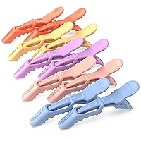 Pastel Alligator Hair Clips 10 Pack – Professional Alligator Clips For Hair, Hair Clips For Styling, Hair Styling Clips, Aligator Clips, Salon Hair Clips, Plastic Hair Clips