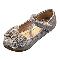 Fashion Summer Children Sandals Girls Casual Shoes Round Toe Low Heel Hook Loop Rhinestone Bow Dress Customized Slides