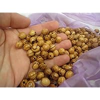 Nazareth Olive Wood Beads 10mm Oval Beads Rosary Parts Supplies (1000 Beads)