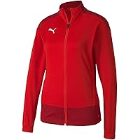 Puma - Womens Teamgoal 23 Training Jacket W, Size: Small, Color: Puma Red/Chili Pepper