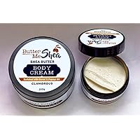 Butter Me Shea ~Shea Butter Body Cream (Glamorous) with Bamboo Sugar & Cool Citrus Basil Fragrance