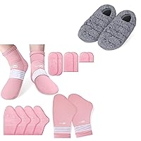 SuzziPad Chemo Gloves and Socks for Neuropathy, Chemotherapy Comfort Items for Cancer Patients, Include 2 Ice Socks for Neuropathy & 2 Ice Gloves Chemotherapy/Neuropathy, Cancer Care Gifts for Women L