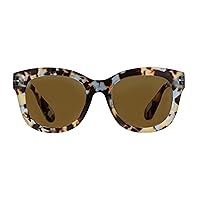 Peepers by PeeperSpecs Oprah's Favorite Women's Center Stage Oversized Reading Sunglasses - Blue Quartz +1.50