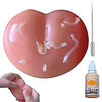Pimple Popper Toy, Stress Relief Pimple Popping Toy, Funny Squeeze Spot Popper Toy, Reusable Portable Pimple Toy for Adults Kids
