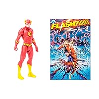 McFarlane Toys - DC Direct - 3IN Figure with Comic WV1 - The Flash (Flashpoint)