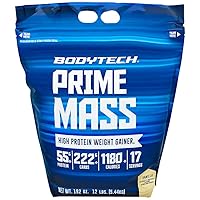 BodyTech Prime Mass - Vanilla (12 lbs./17 Servings)