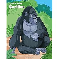 Livre de coloriage Gorilles 1 (French Edition)