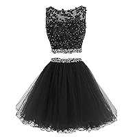 H.S.D Homecoming Dresses Two Piece Cocktail Dresses Short Homecoming Gowns Prom Party