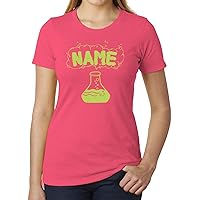 Potion Custom Name T-Shirts, Women's Graphic Tees, Funny Halloween Women's Shirt