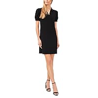 CeCe Women's Short Sleeve Polo Dress