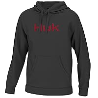 HUK Kids' Logo Performance Fishing Hoodie with Stretch