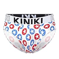 Kiniki Men's Cotton Printed Brief Underwear