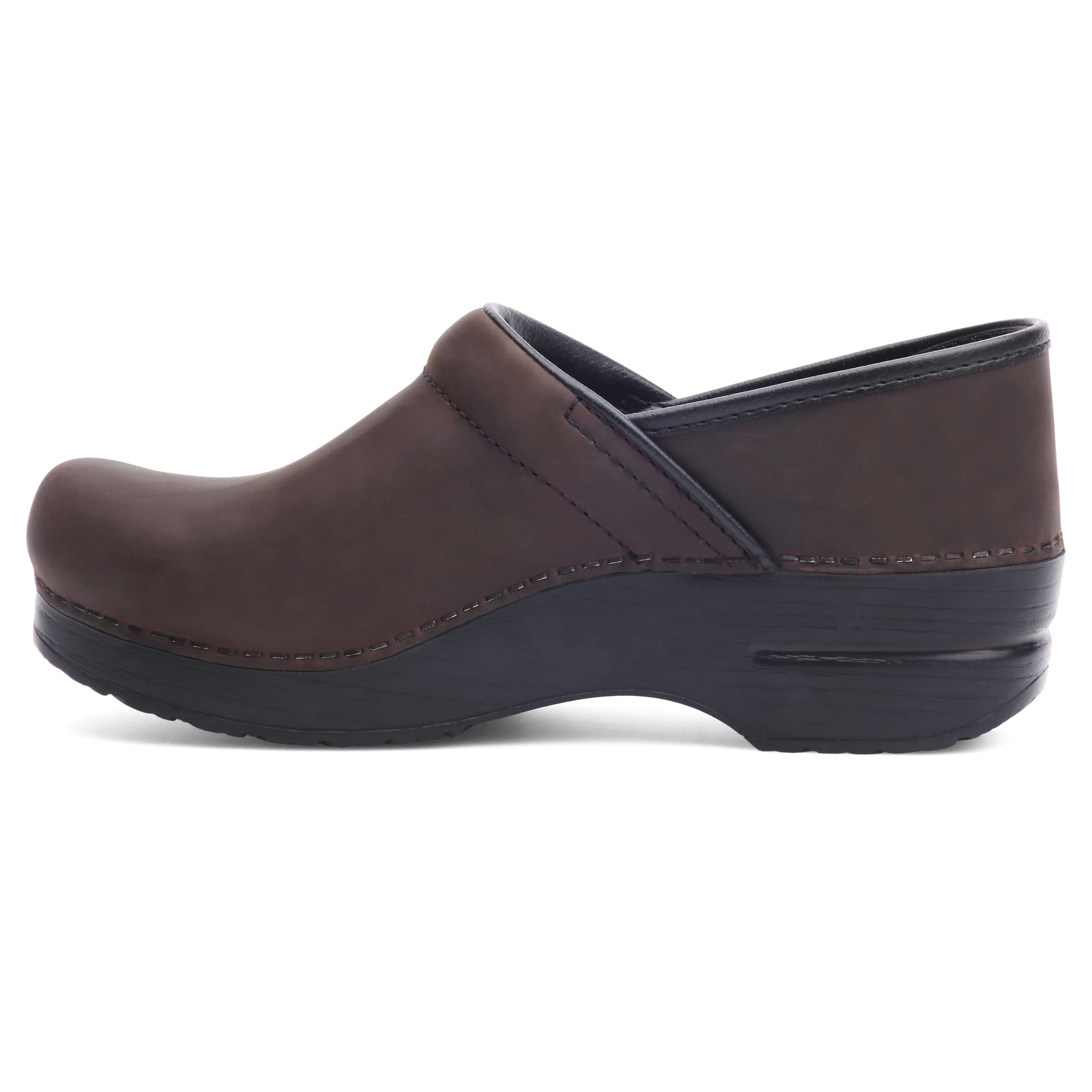 Dansko Professional Chrome Slip-On Clogs for Women - Rocker Sole and Arch Support for Comfort - Ideal for Long Standing Professionals - Food Service, Healthcare Professionals