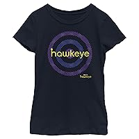 Marvel Hawkeye Bullseye Show Logo Girls T-Shirt