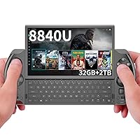 GPD Win 4 2024 [AMD Ryzen 7 8840U-32GB+2TB] 6 Inches Mini Handheld Win 11 PC Game Console Gameplayer 1920X1080 Touchscreen Laptop Tablet PC Black