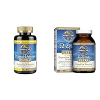 Probiotic & Digestive Enzyme Supplement Bundle - Primal Defense Ultra 216 Capsules & Omega Zyme Ultra 180 Capsules