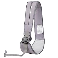 Baby Sling Soft Portable Ergonomic Waterproof Womb-Like Baby Carrier with Reflective Strip & Adjustable Padded Shoulder Strap Anti-Slip Toddler Carrier (Grey), Baby Sling Carrier
