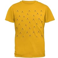 Halloween Pineapple Costume Mens T Shirt Gold LG
