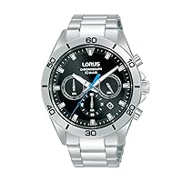 Lorus Sport Man Mens Analog Quartz Watch with Stainless Steel Bracelet RT335KX9