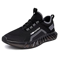 Nautica Men's Sneakers Casual Fashion Walking Lace-Up Athletic Shoes for Gym Tennis Men – Slip On, Breathable, Lightweight & Comfortable