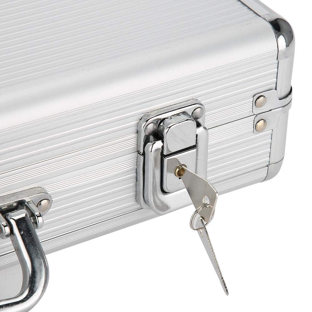 yuyte Watch Storage Box, 32 Grids Aluminum Alloy Suitcase Watch Display Storage Box Watch Organizer Case