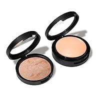 LAURA GELLER NEW YORK It Takes Two: Baked Double Take Full Coverage Foundation + Baked Balance-n-Brighten Color Correcting Foundation - Fair