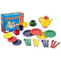 Educational Insights Dishes Set: Pretend Play Kitchen, Set of 25, Ages 3+