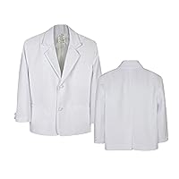 Boy Infant Kid Teen Formal Wedding Party Church Blazer White Suit Jacket SM-20