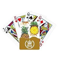 homeworld Yellow PineFruit Tropical Fruit Royal Flush Poker Playing Card Game