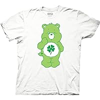 Ripple Junction Care Bears Good Luck Bear Adult Crew Neck T-Shirt