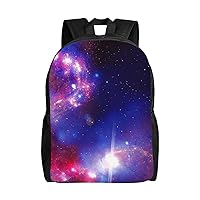 Starry Night Backpack Waterproof Lightweight Laptop Backpack Large Capacity Travel Daypack For Women Men