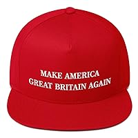 Make America Great Britain Again Hat (Flat Bill)