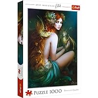 Trefl 1000 Piece Jigsaw Puzzle, Dragons' Friend, Multicolor