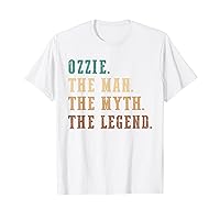 Ozzie The Man The Myth The Legend Funny Personalized Ozzie T-Shirt