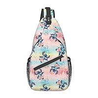 Anime Chest Bag, Cartoon Crossbody Shoulder Bag Sling Backpack Suitable For Adults And Teenagers
