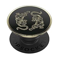 PopSockets Phone Grip with Expanding Kickstand, Enamel Graphic - Le Tigre
