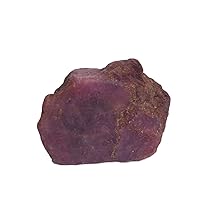 Healing Crystal Red Star Ruby 31.00 Ct. Natural Untreated Rough Certified Star Ruby Stone for Jewelry