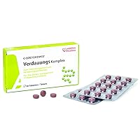 Verdauungs Digestive Supplement Tablets | Natural Alternative to Digestive Enzyme Help Against Bloating, Indigestion, Cramps, and Constipation | 100% Natural Ingredients | Indigestion Relief Tablets