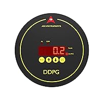 AI-DDPG Digital Differential Pressure Gauge (Range: -100 to 100 Pascals) for Laminar Air Flow Cabinets, Clean Rooms, Bio Safety Cabinets, AHU