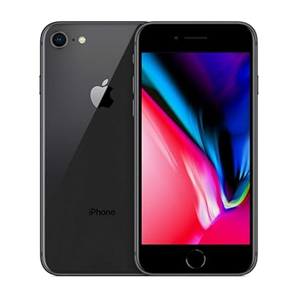 Apple iPhone 8, 64GB, Space Gray - For AT&T (Renewed)