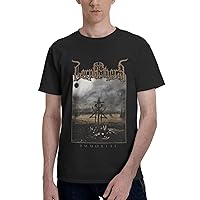 Lorna Shore Immortal T Shirt Men's Summer Tee Casual Short Sleeve Tshirt