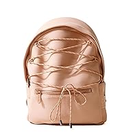 Neoprene Backpack- Unisex Lightweight Laptop Sleeve Backpack, Casual Bookbag for College, Travel, Gym, Purse (Tan)