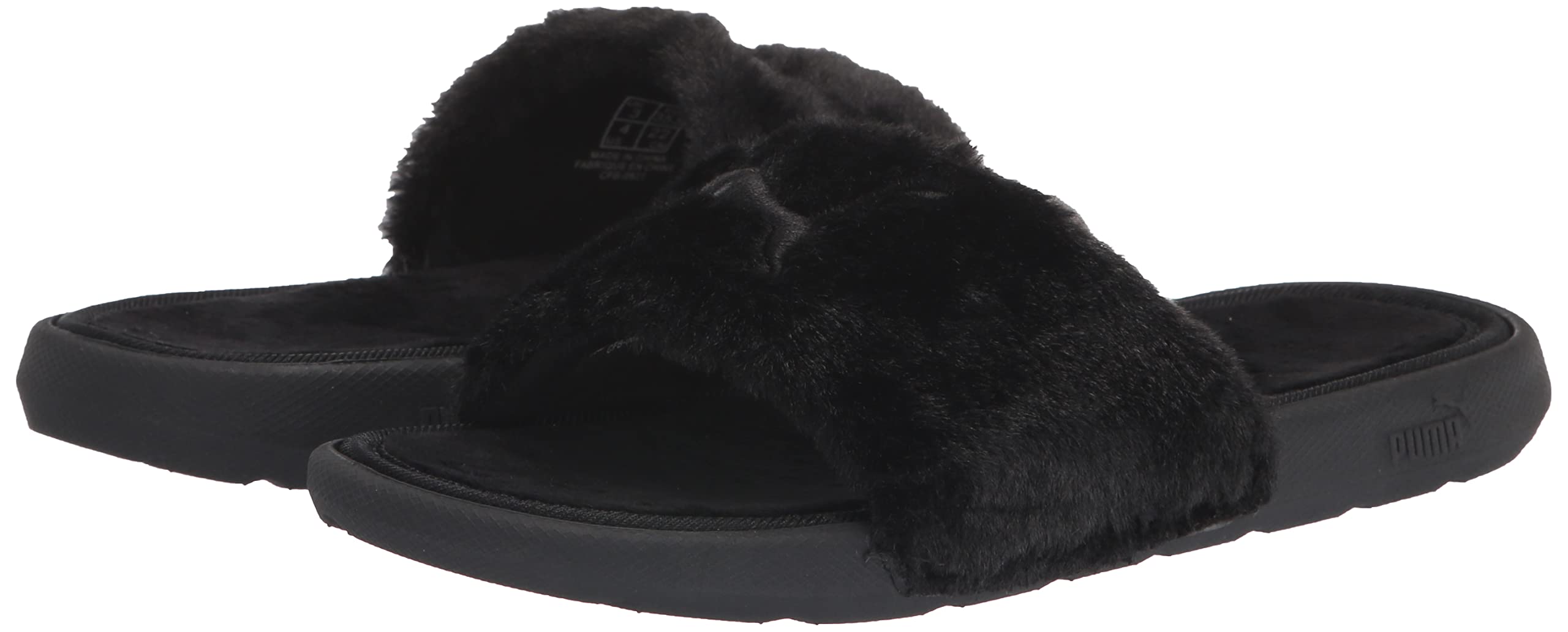 PUMA Unisex-Child Cool Cat Fluffy Slide Sandal