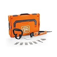 Fein MultiMaster MM 700 1.7 Caulking Oscillating MultiTool Set with L-BOXX System - Hexagon Tool Mount, 220 W Output, 10,000-19,500 OPM - 72297162090