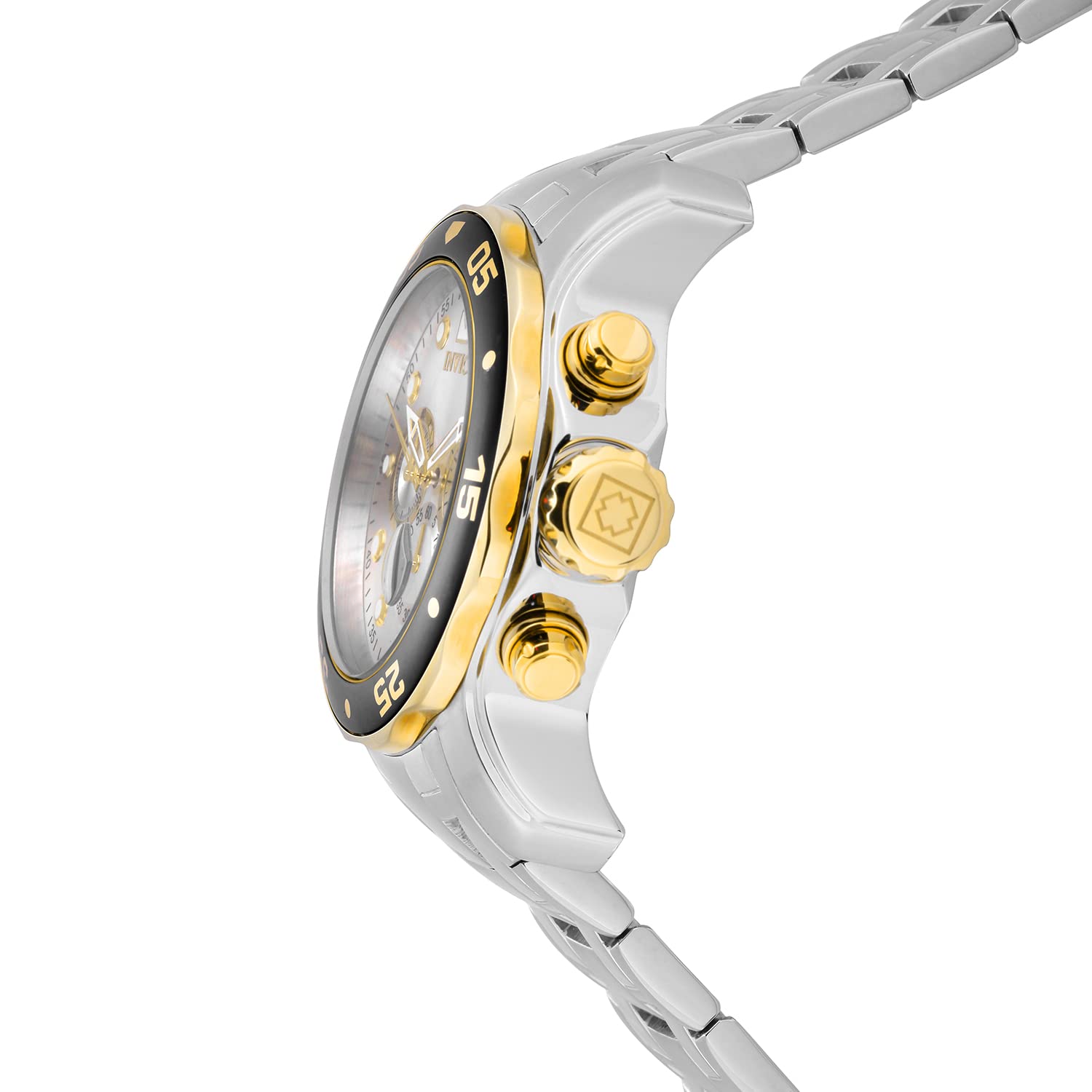 Invicta Men's 80040 Pro Diver Analog Display Swiss Quartz Silver Watch